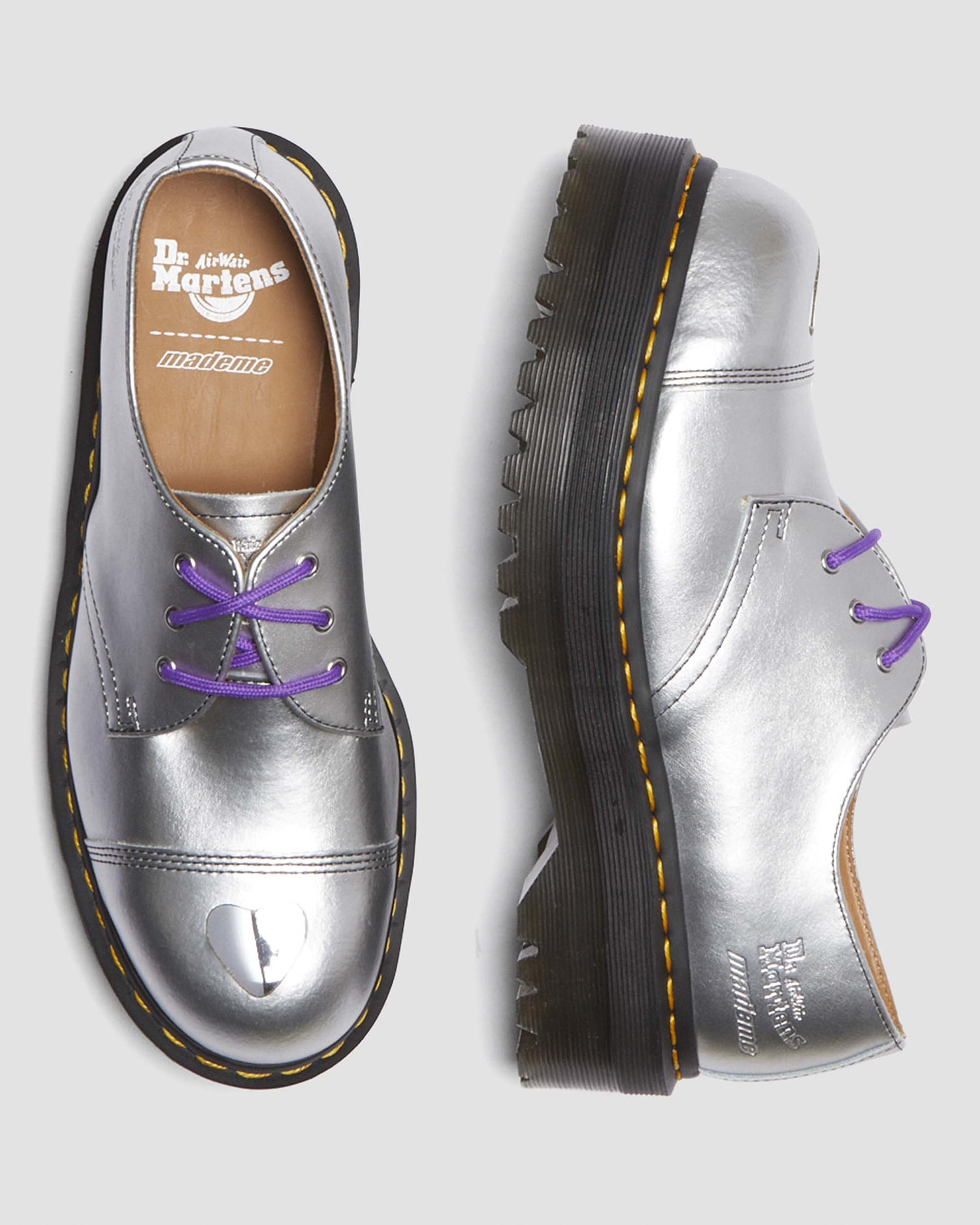 1461 QUAD MADEME 3 ホール シューズ | ドクターマーチン公式オンラインショップ｜Dr.Martens