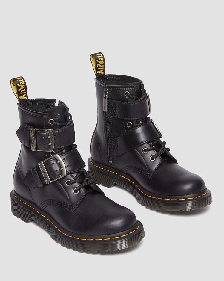 Dr.Martens◇ドクターマーチン/レースアップブーツ/US9/BLK/1460/8ホール-