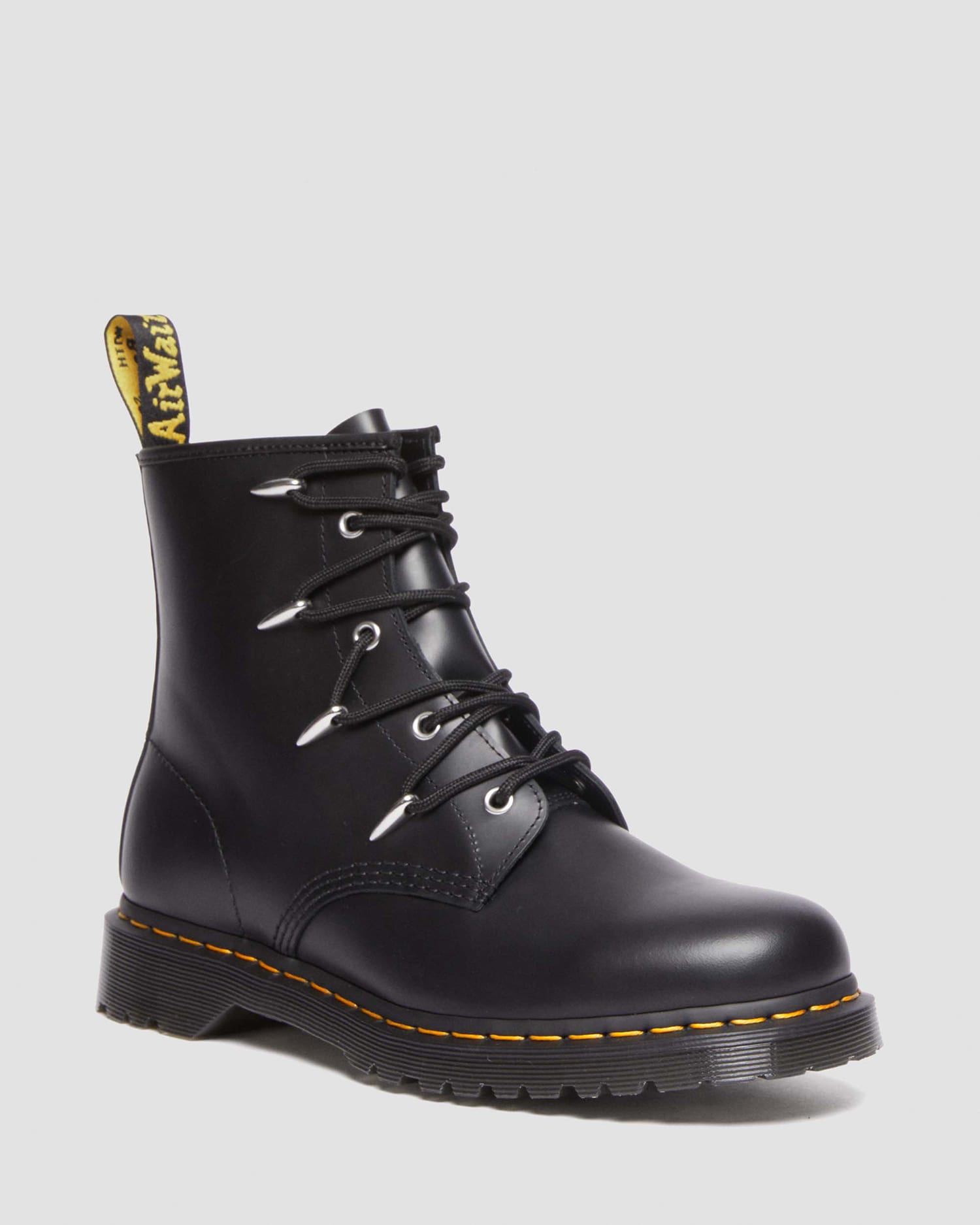 Dr.Martens 1460 BLACK ８ホール 箱有り レザークリーム付きヒール高さ03cm