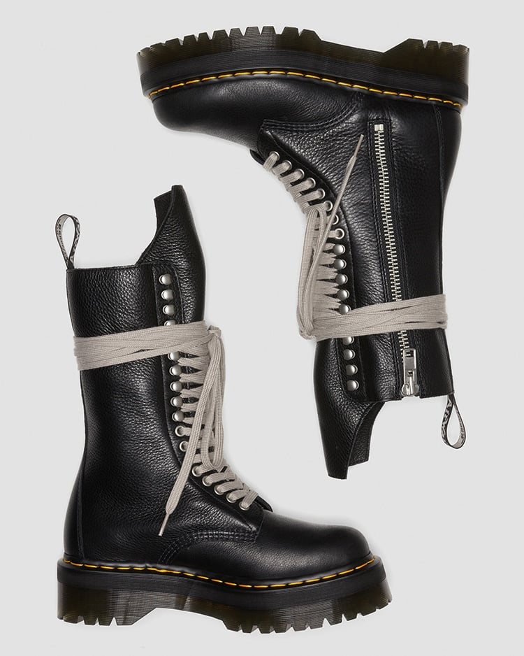 DR.MARTENS RICK OWENS 1918 18 ホール ブーツ 8-