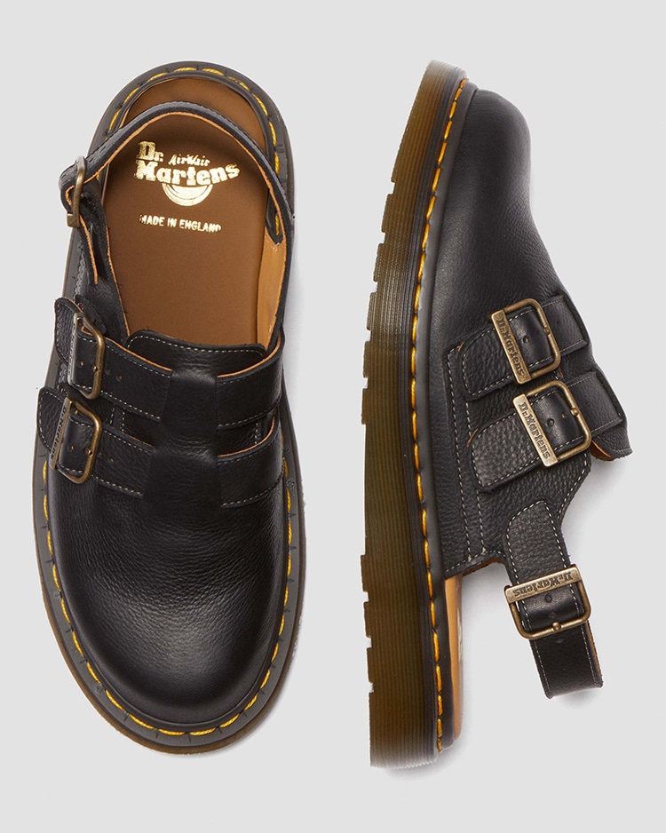 MIE JOEGE ダブル バックル ミュール | ドクターマーチン公式オンラインショップ｜Dr.Martens