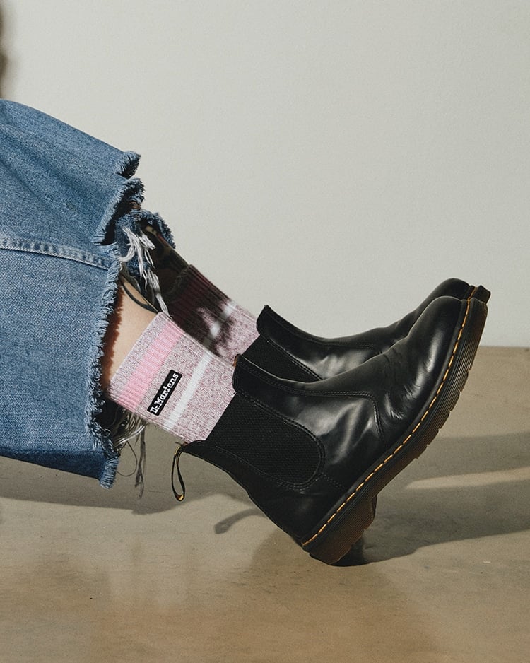 Dr. Martens モール ソックス COOLGREY ディティール画像1
