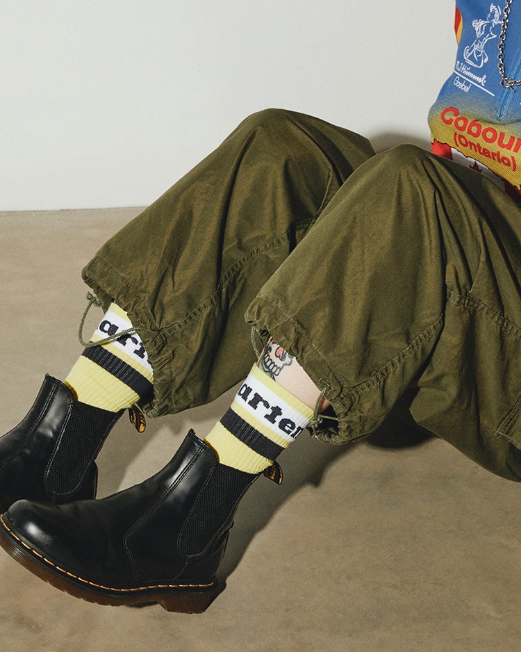 アスレティック ロゴ ソックス | ドクターマーチン公式オンラインショップ｜Dr.Martens