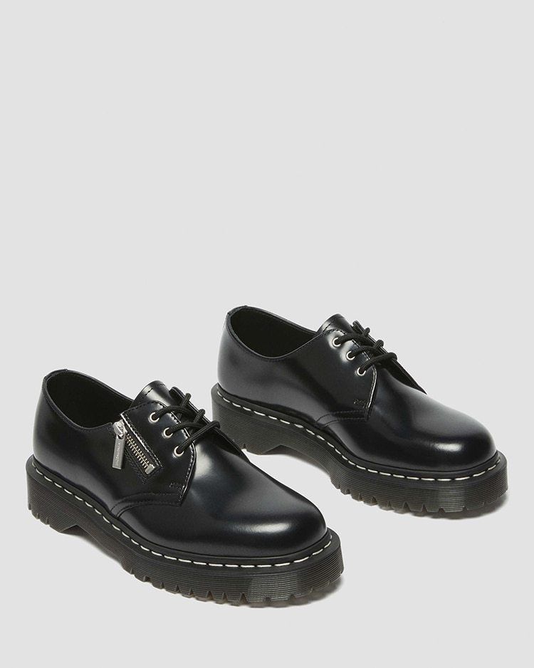 1461 ZIP BEX ホワイトステッチ 3 ホール シューズ | ドクターマーチン公式オンラインショップ｜Dr.Martens