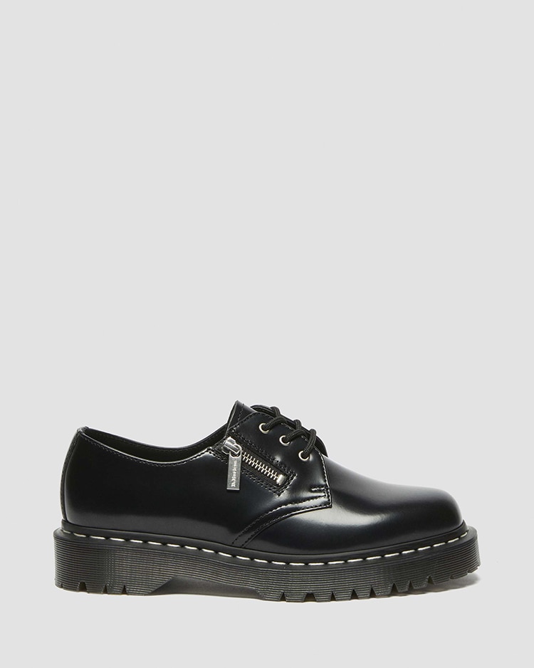 1461 ZIP BEX ホワイトステッチ 3 ホール シューズ | ドクターマーチン公式オンラインショップ｜Dr.Martens