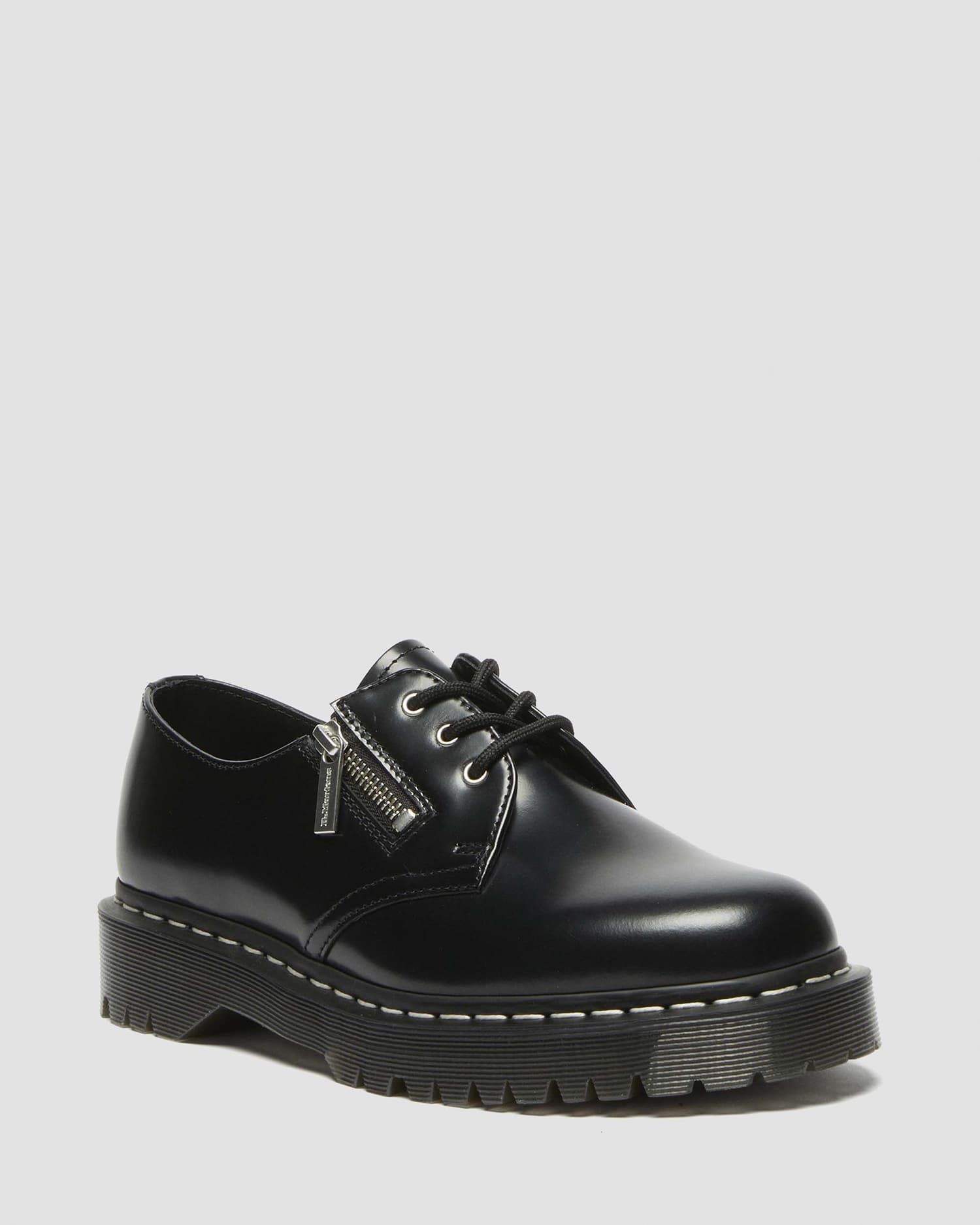 1461 ZIP BEX ホワイトステッチ 3 ホール シューズ | ドクターマーチン公式オンラインショップ｜Dr.Martens