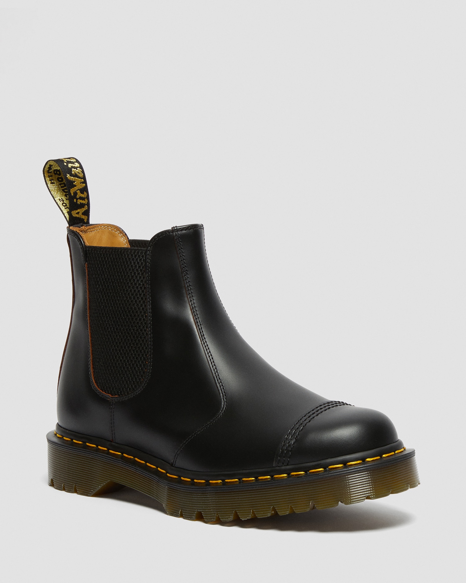 Dr Black Womens Shoes Boots Ankle boots Martens Dr Martens Industrial Laces in Black & Yellow 