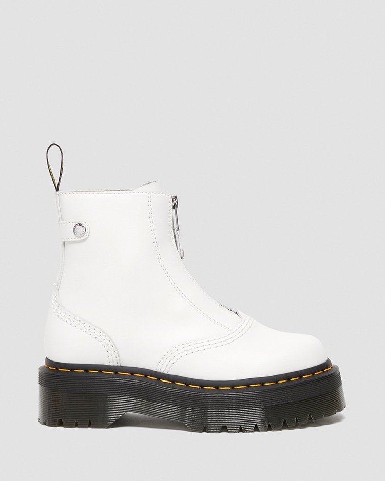 Dr.Martens ホワイト ジッパータイプ24cm-