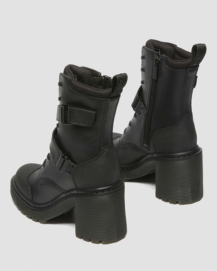 Dr. Martens Chesney Leather Boots Black - www.succubus.us