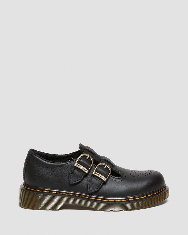 美品］Dr.Martens Tバーシューズ 黒 BLACK-