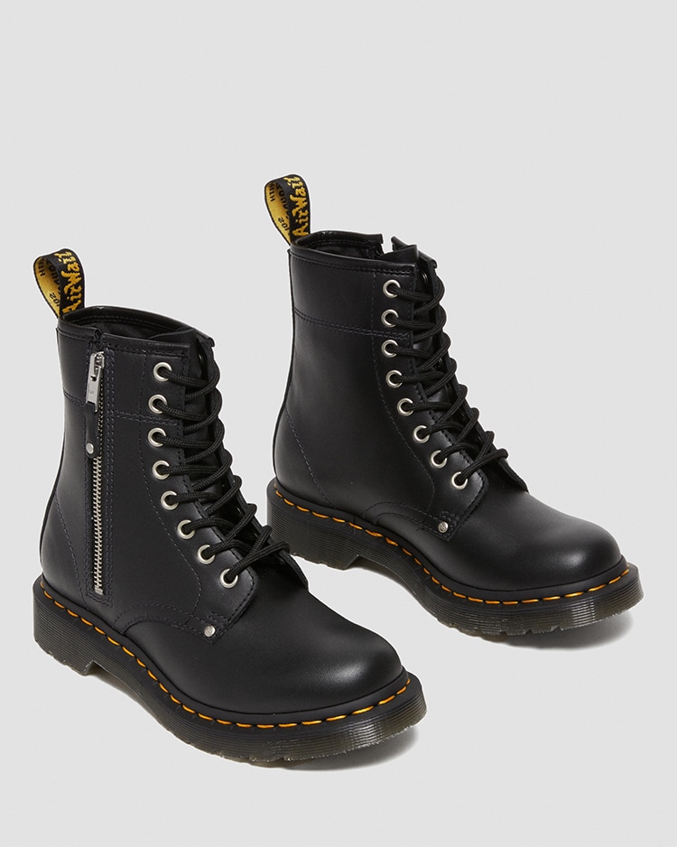 RUSHIKURAシューズDr.Martens 8ホールサイドジップブーツ 1460 UK5 黒