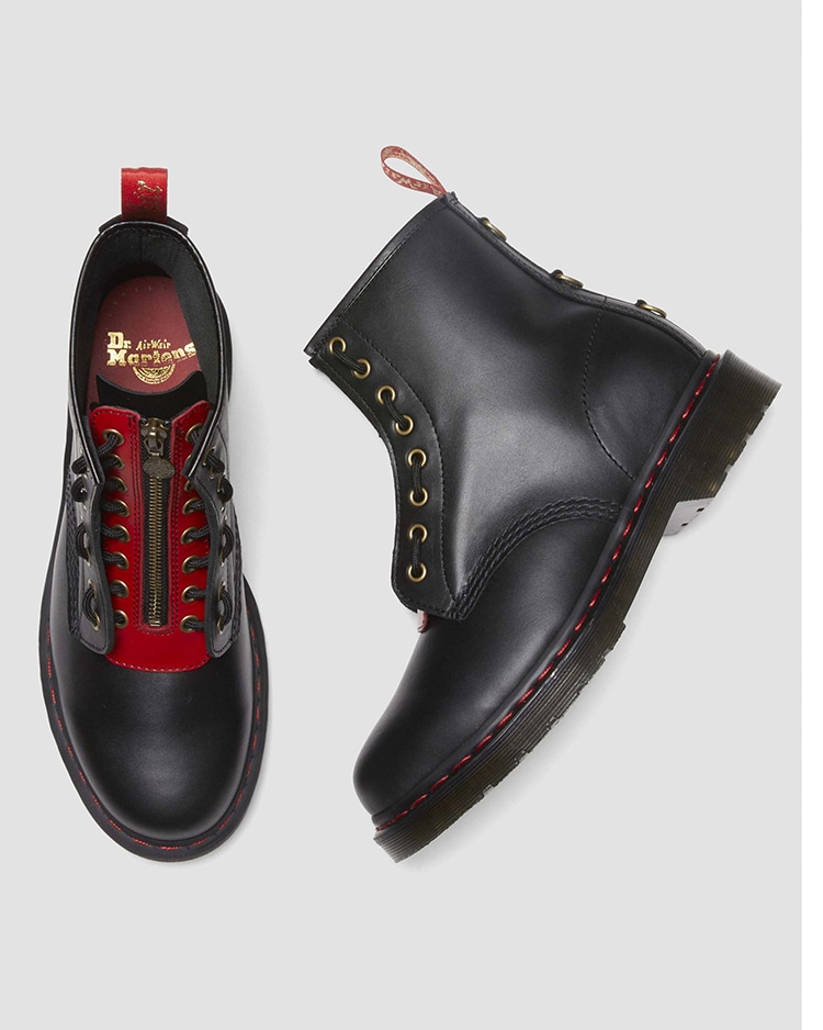 美品』DR. MARTENS 2023 YEAR OF THE RABBIT素材WANAMASMOOTH - ブーツ