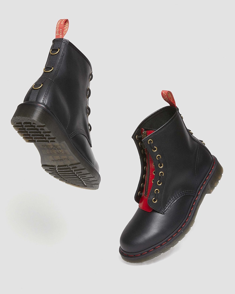 Dr.Martens PISA 8ホール 厚底ブーツ 24cm 箱あり-