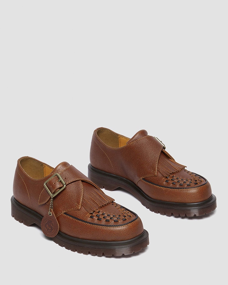 激レア】Dr.Martens ドクターマーチン モンクストラップ メタリック