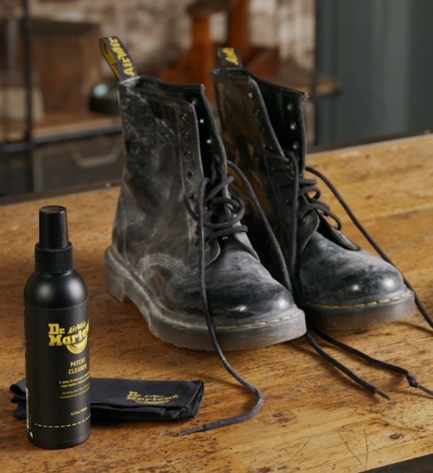 HOW TO CLEAN PATENT LEATHER DR.MARTENS 