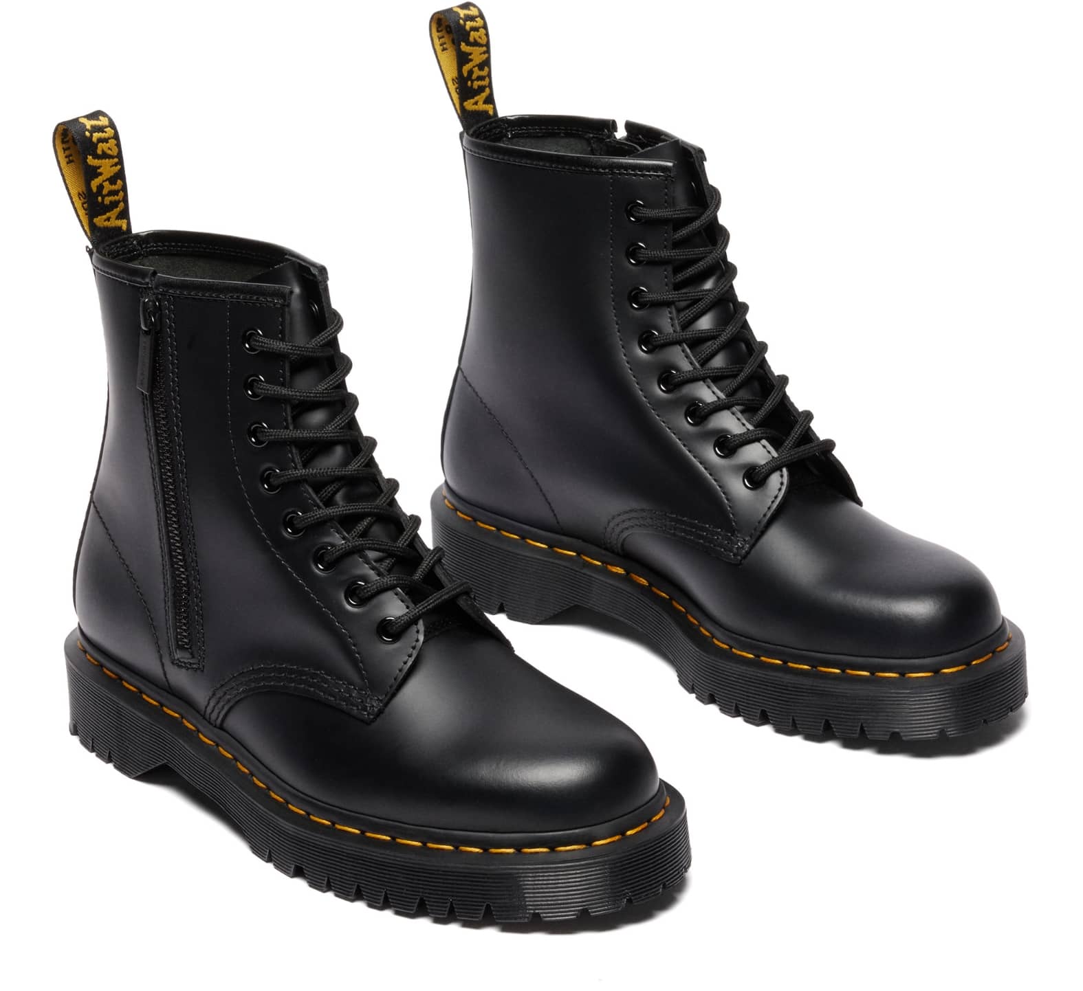 1460 BEX ZIP BLACK SMOOTH