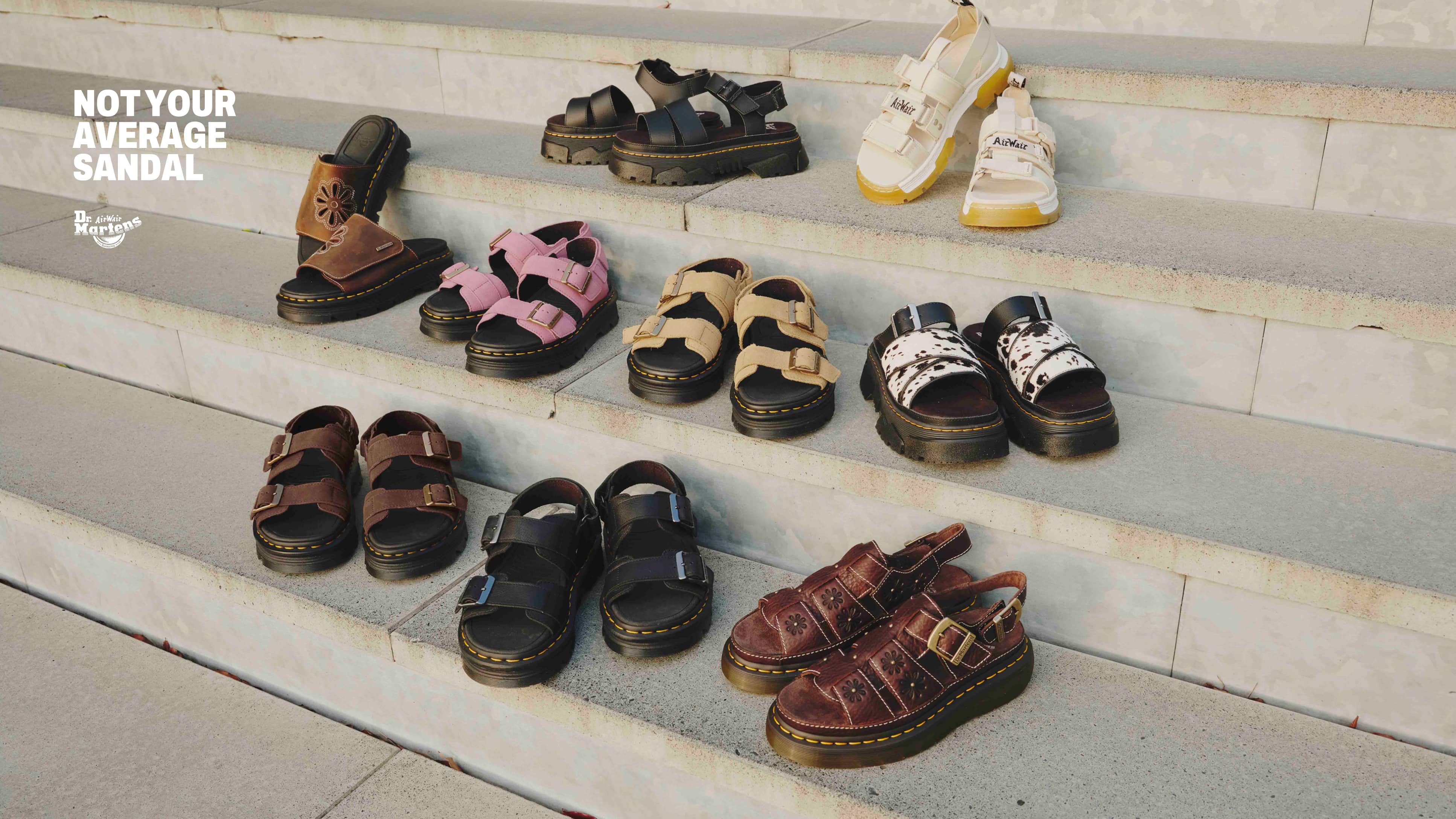 NOT YOUR AVERAGE SANDAL