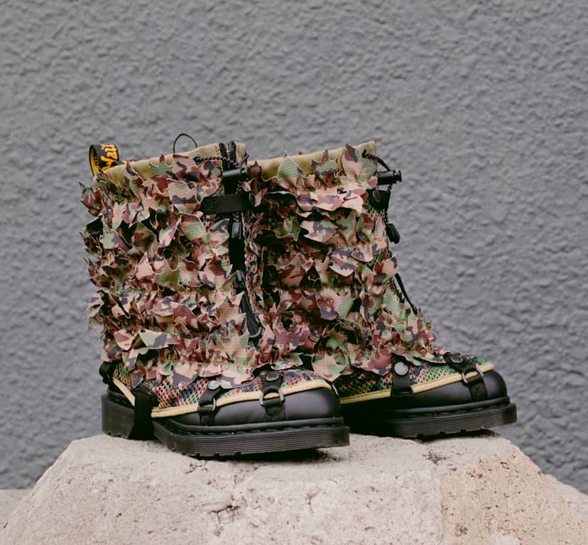 1460 PASCAL BABYLON GAITOR ブーツ(GREEN)