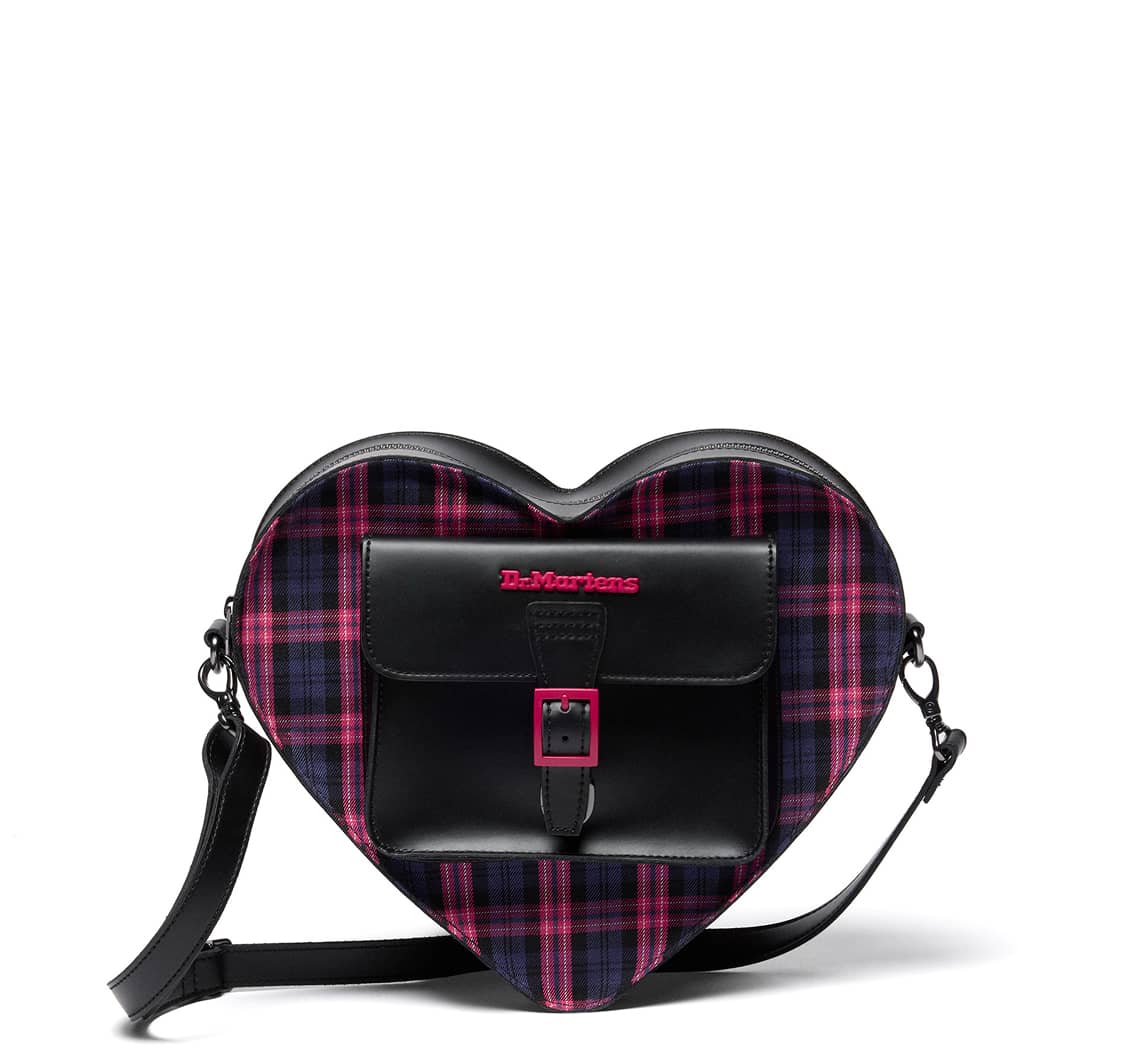 ハート バックパック (BLACK+PINK MULTI, FREE)