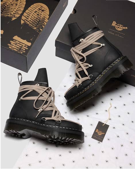 1460 MEGALACE QUAD RICK OWENS ブーツ