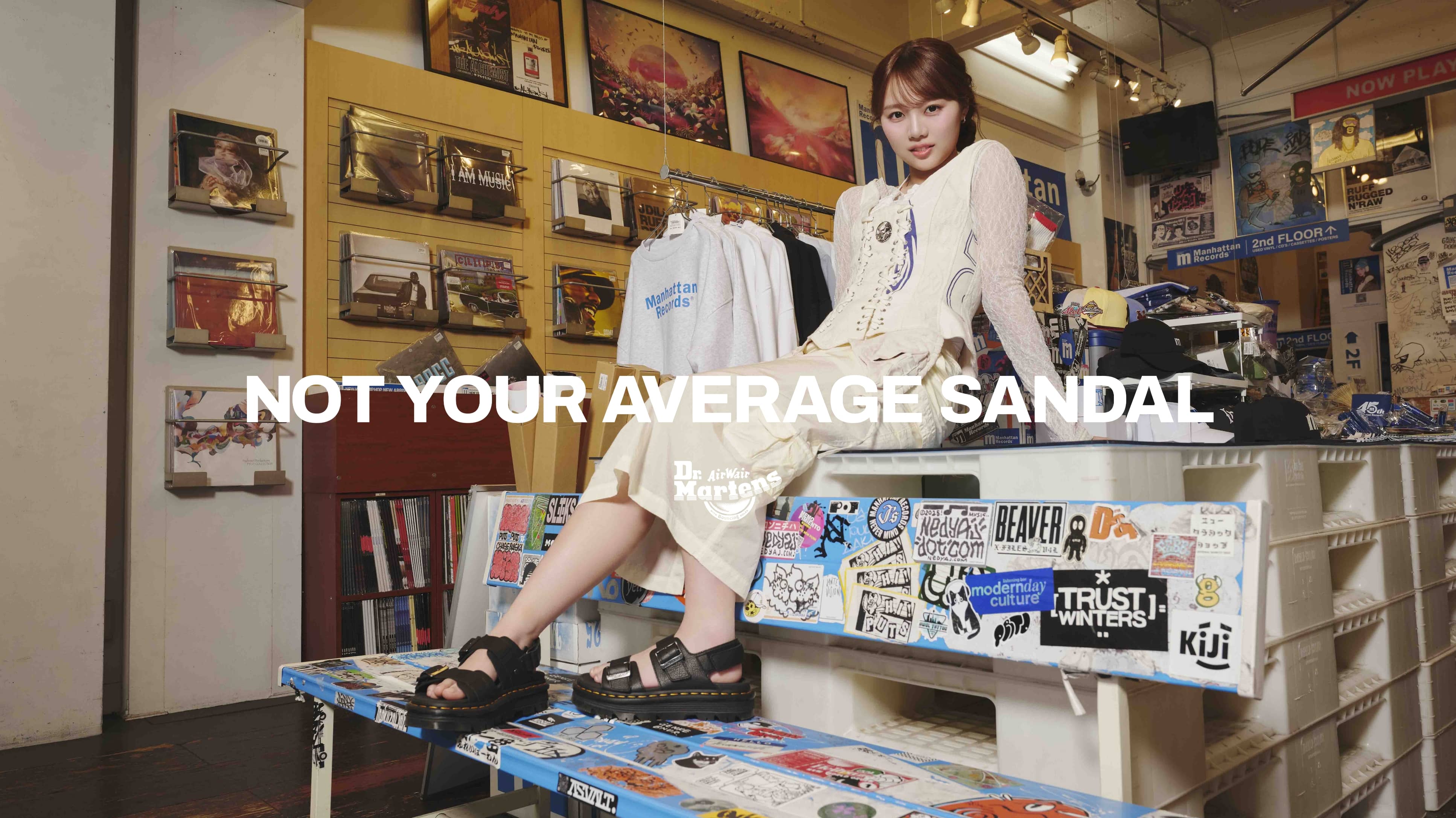 NOT YOUR AVERAGE SANDAL