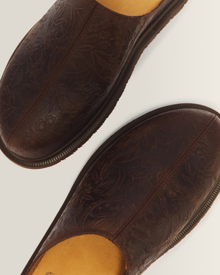 SAN MULE EMBOSS FLORAL ミュール image number 7