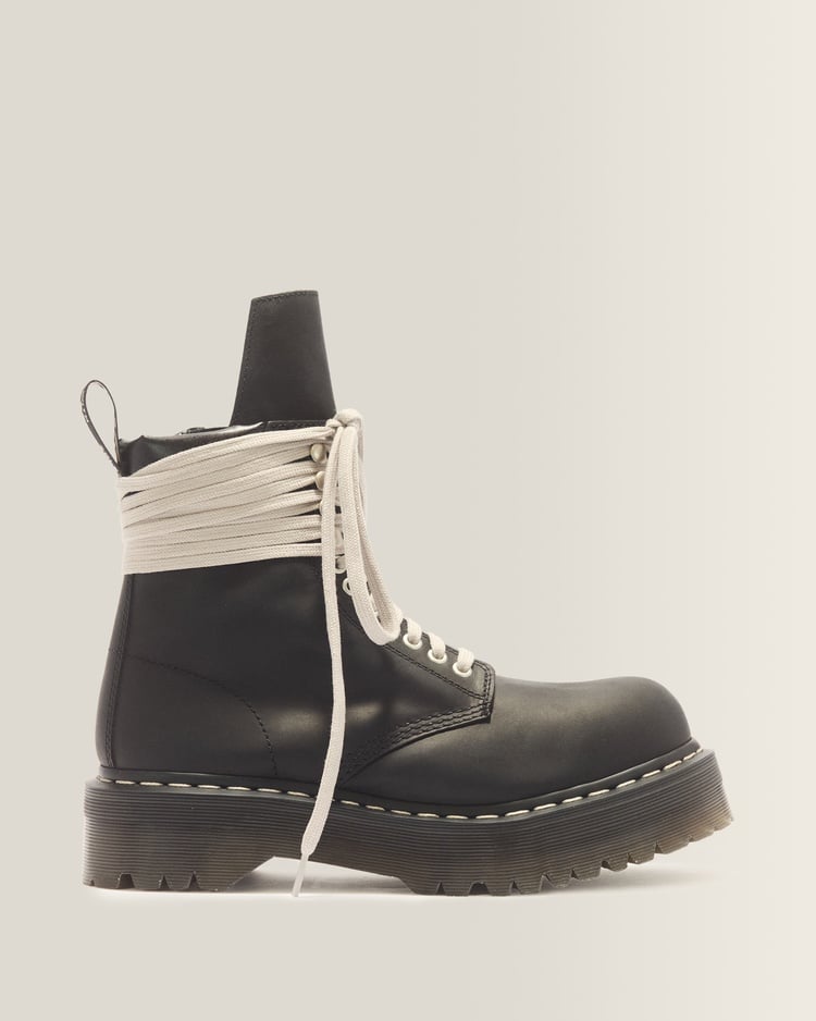 RICK OWENS STEEL TOE QUAD ブーツ