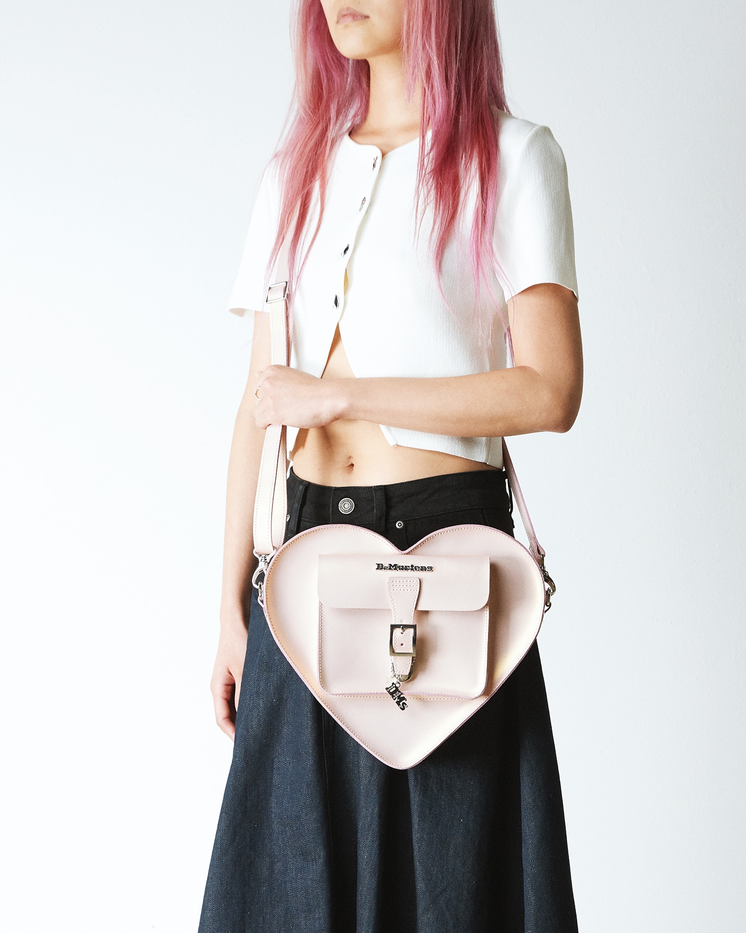 ハート バックパック(POWDER PINK+GOLD, FREE) image number 1