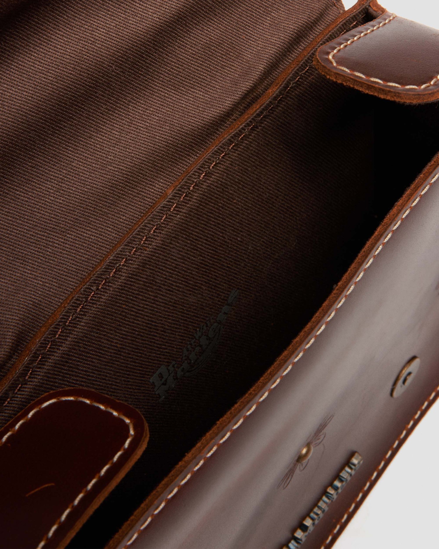 7インチ サッチェル バッグ(AMBER TAN, FREE) image number 6