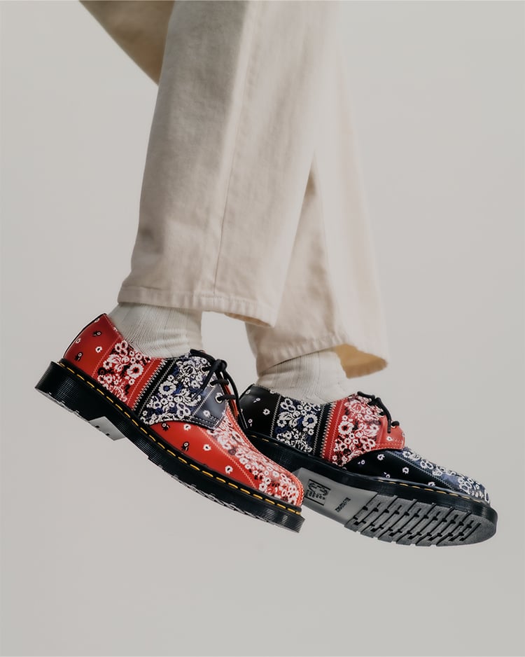 1461 NÒMARHYTHM TEXTILE 3 ホール シューズ image number 1