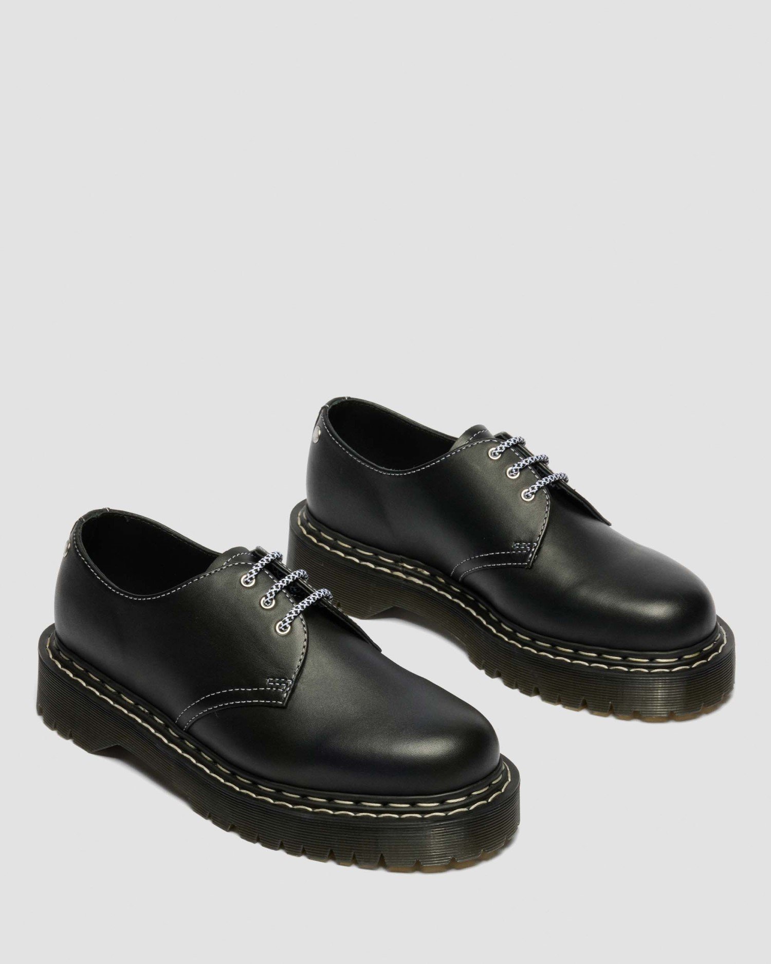 1461 BEX ホワイトダブルステッチ 3 ホール シューズ image number 3