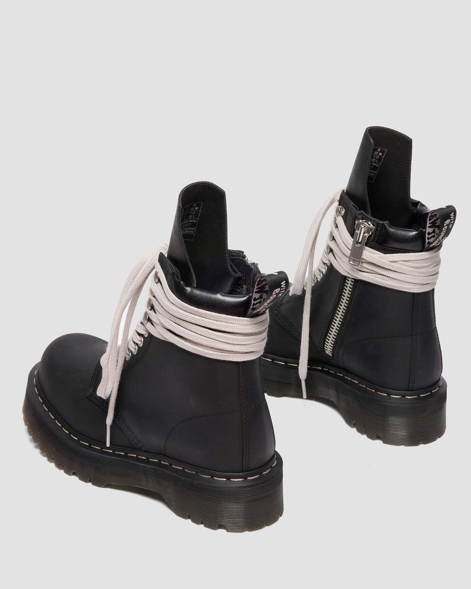 STEEL TOE QUAD RICK OWENS ブーツ image number 3