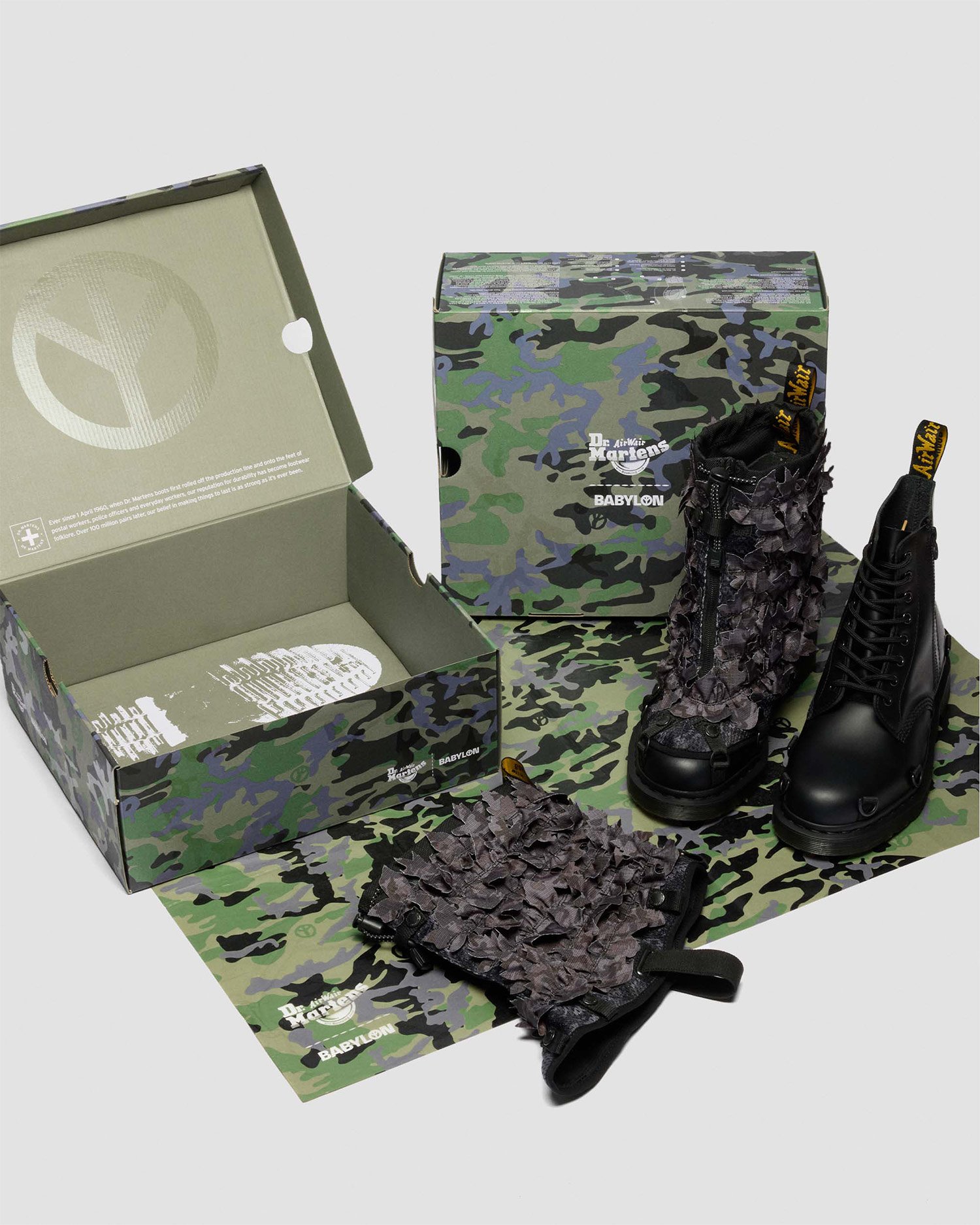 1460 PASCAL BABYLON GAITOR ブーツ image number 7