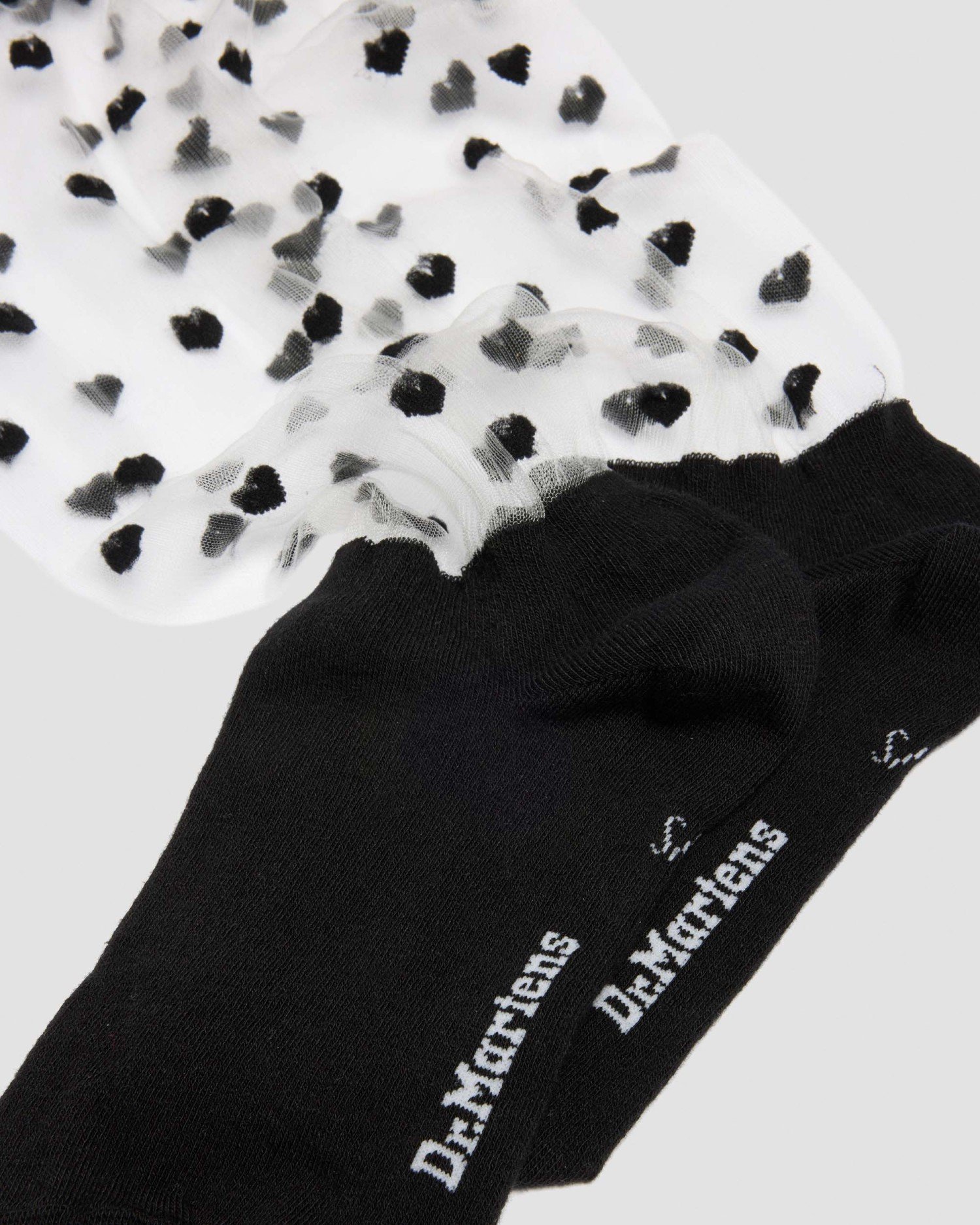 ショート ハート メッシュ ソックス image number 2