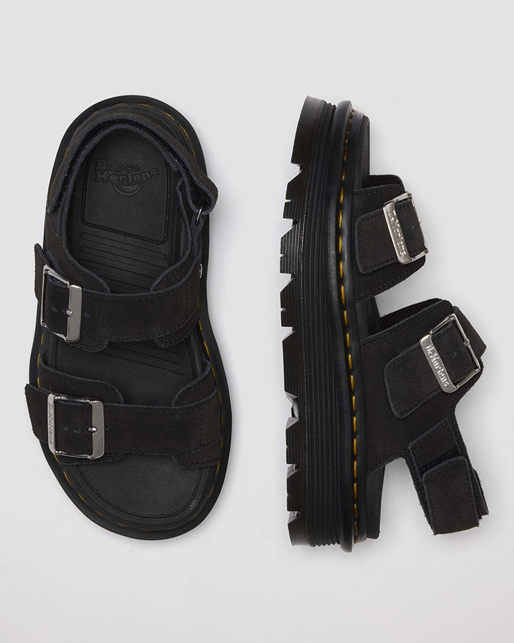 Dr.Martens ★ ユニセックス 個性を引き立てる Zebzag サンダル ZEBZAG サンダル