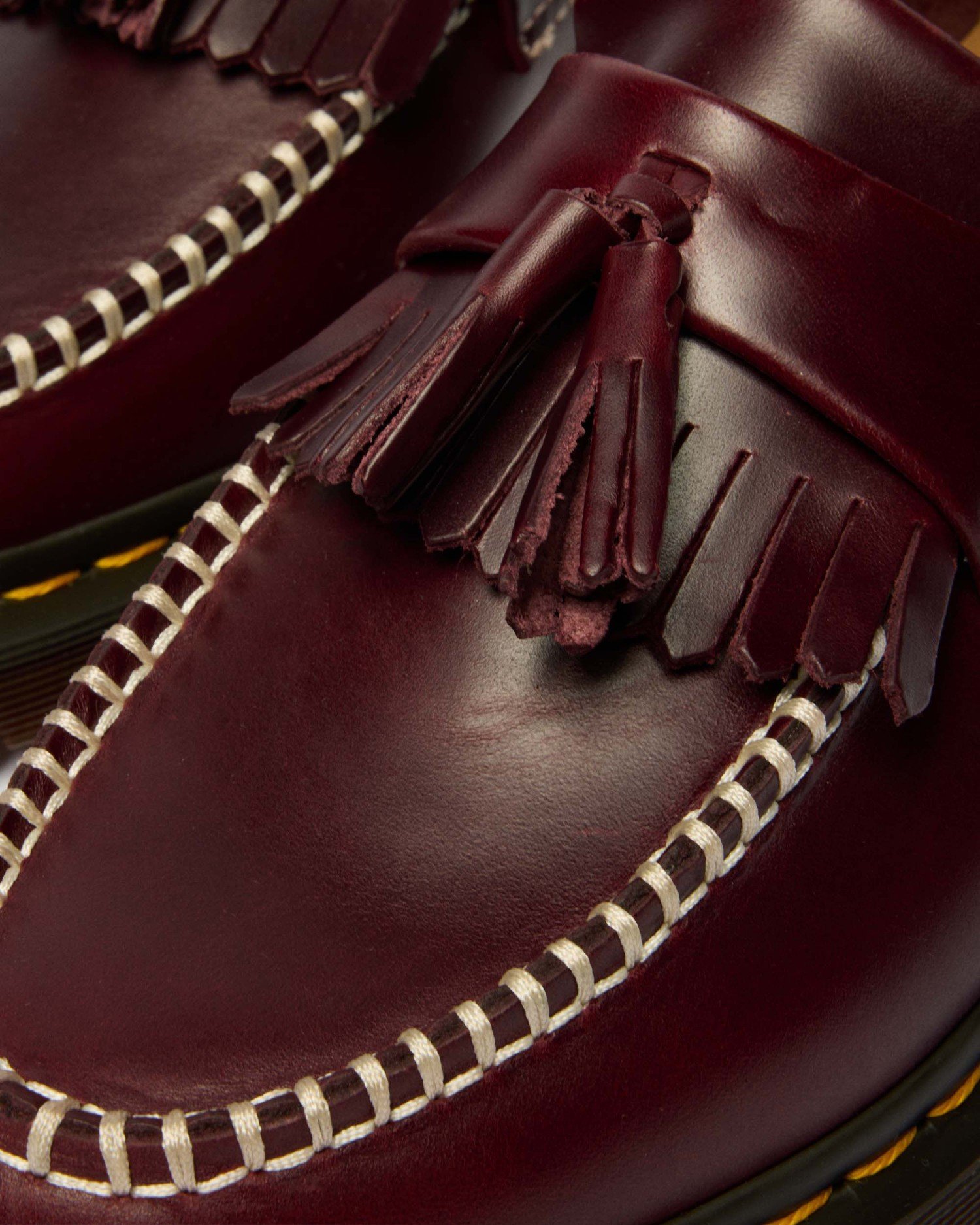 ADRIAN BEN タッセル ローファー image number 2