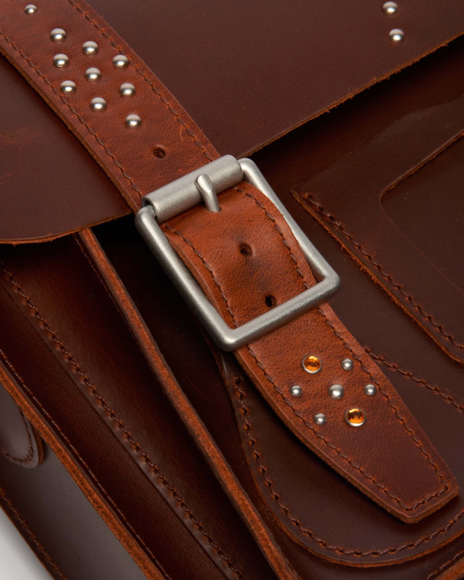 11インチ サッチェル バッグ(AMBER TAN, FREE) image number 2