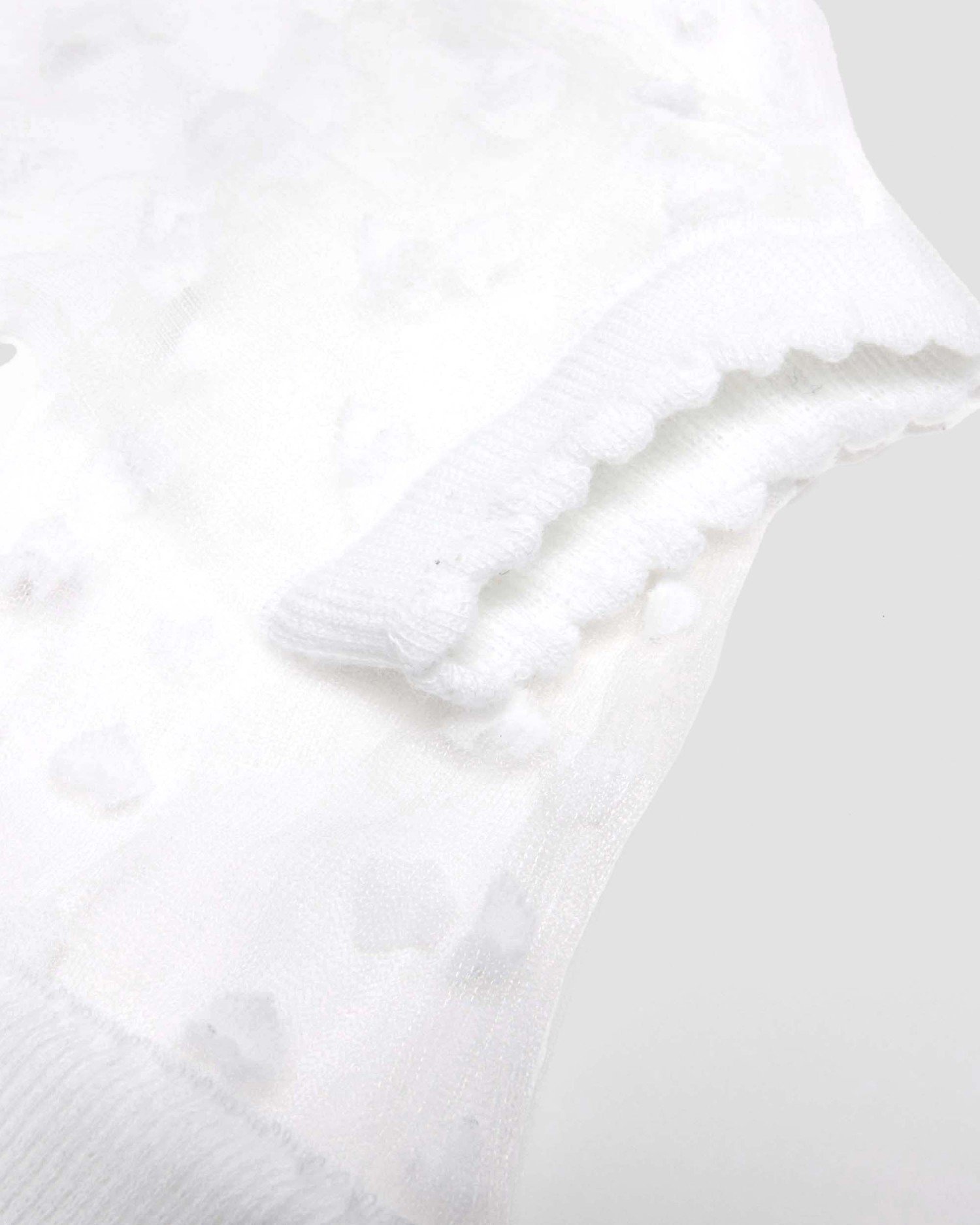 ショート ハート メッシュ ソックス image number 3