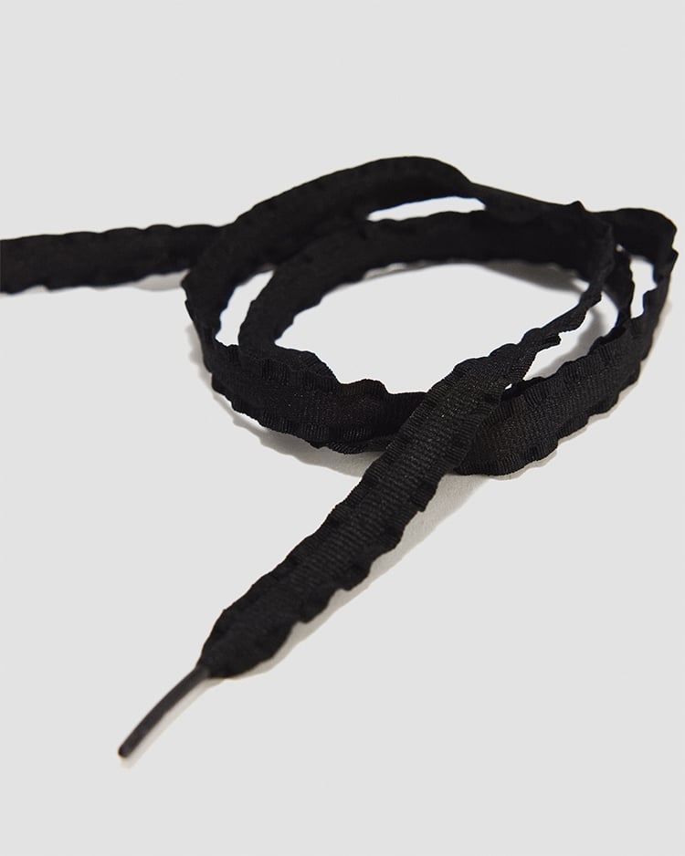 90CM フリル リボン レース(BLACK, FREE) image number 2