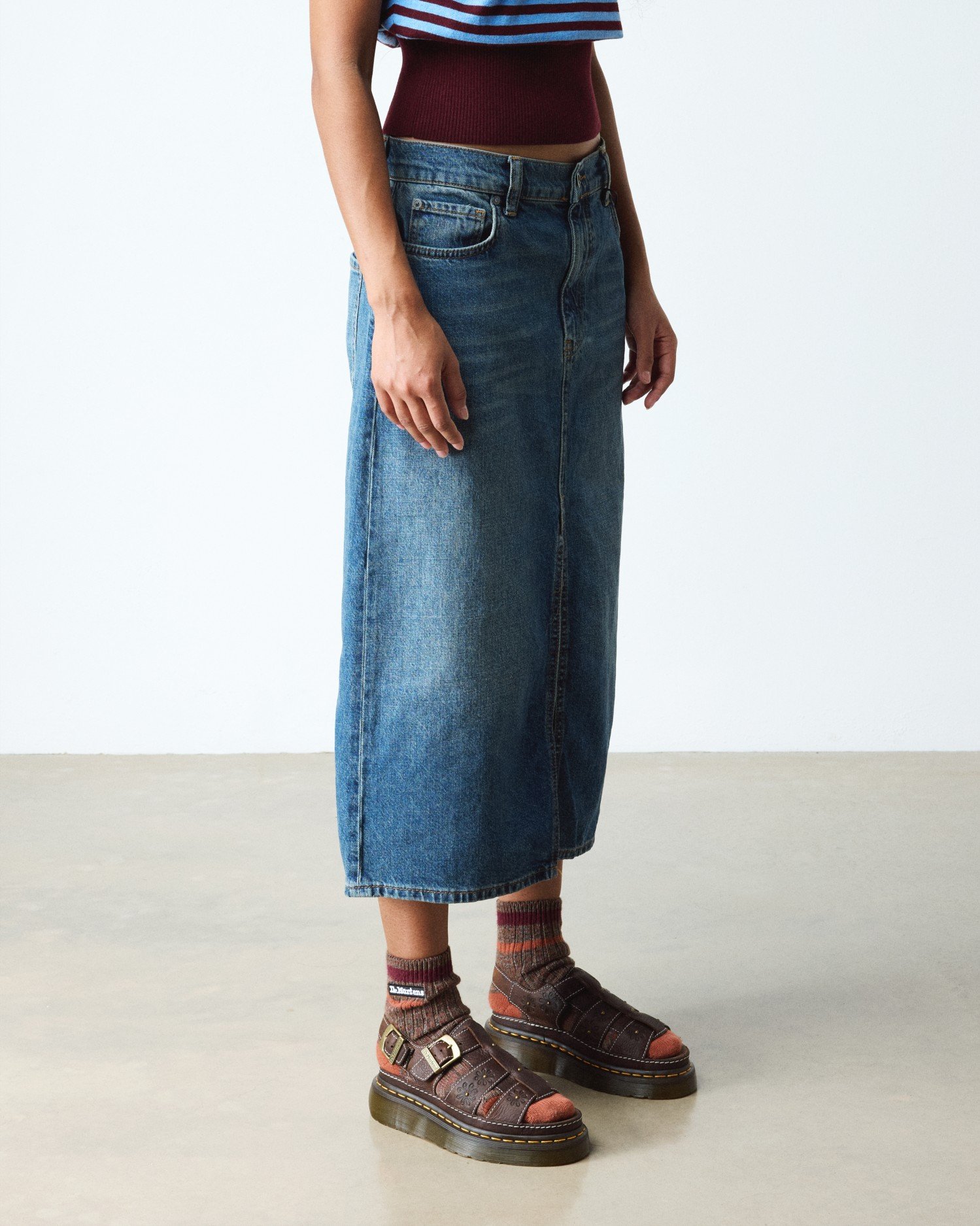 WRENLIE オープン フラワー サンダル image number 2