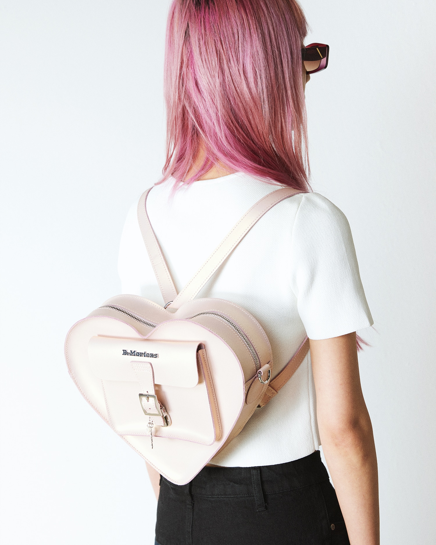 ハート バックパック(POWDER PINK+GOLD, FREE) image number 2