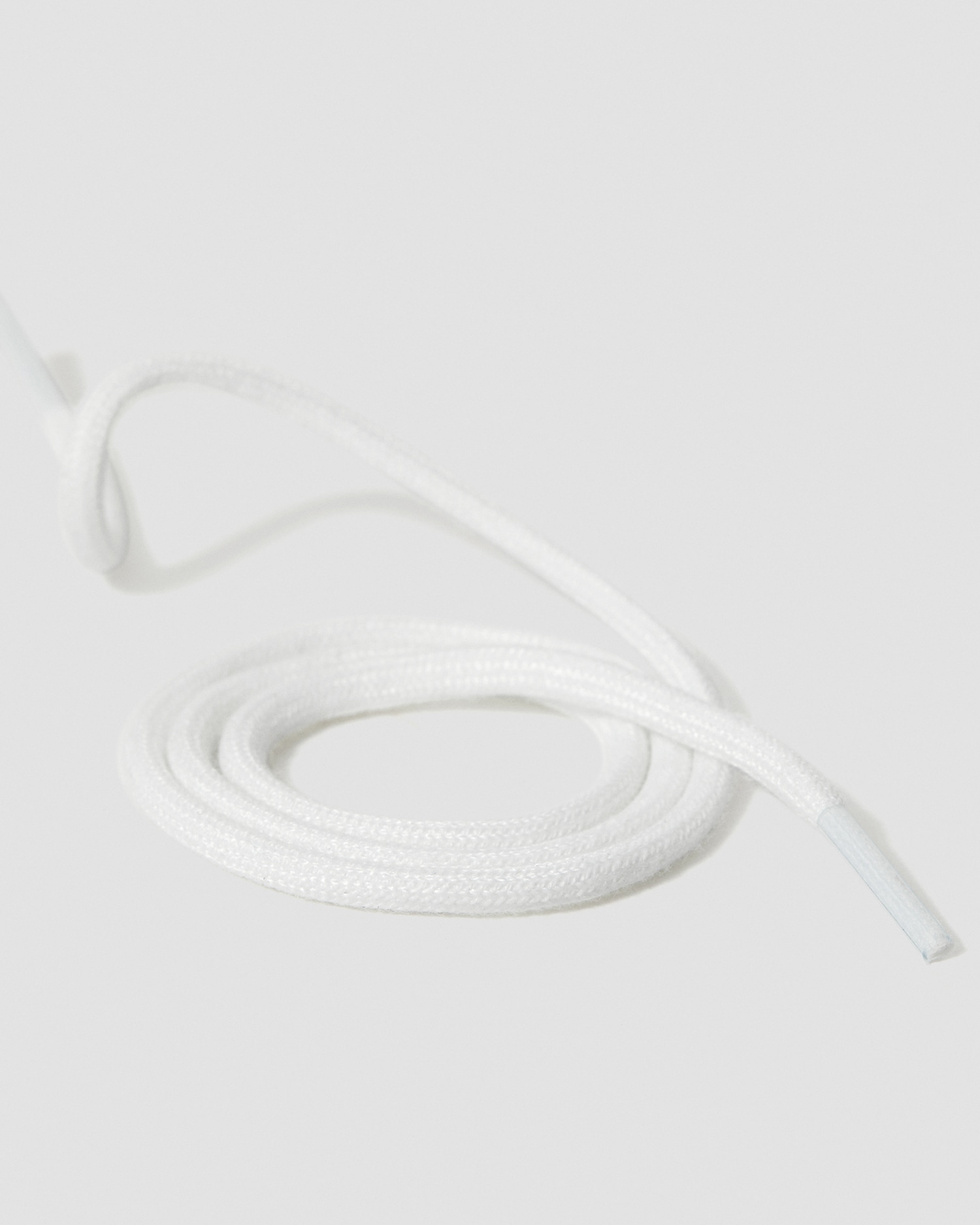 65cm ホワイト ラウンド シューレース(WHITE, FREE) image number 1
