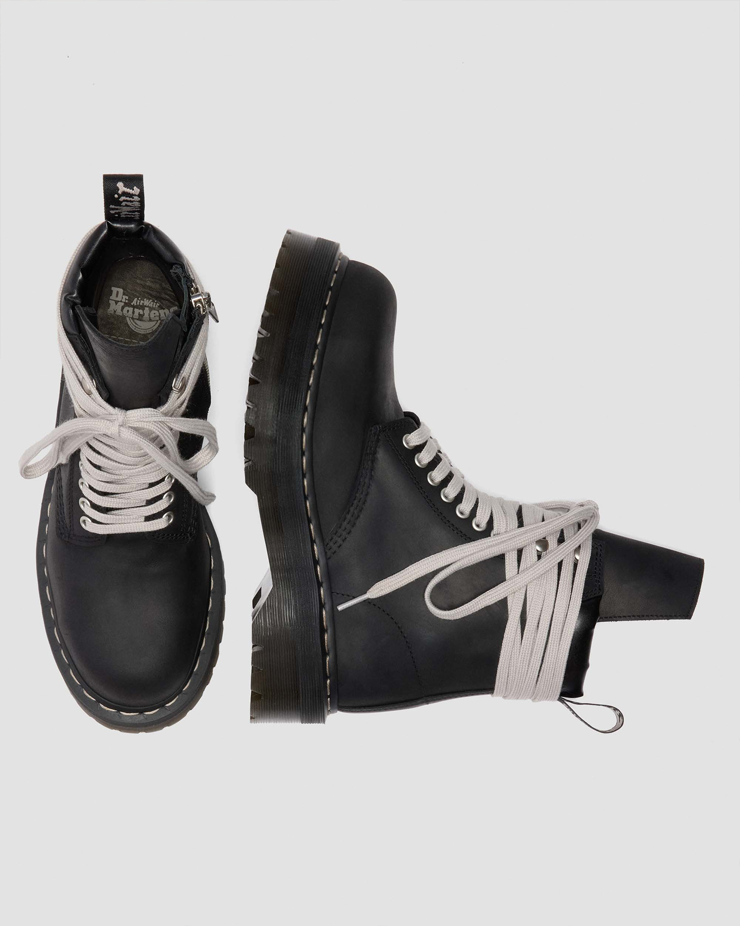 STEEL TOE QUAD RICK OWENS ブーツ image number 7