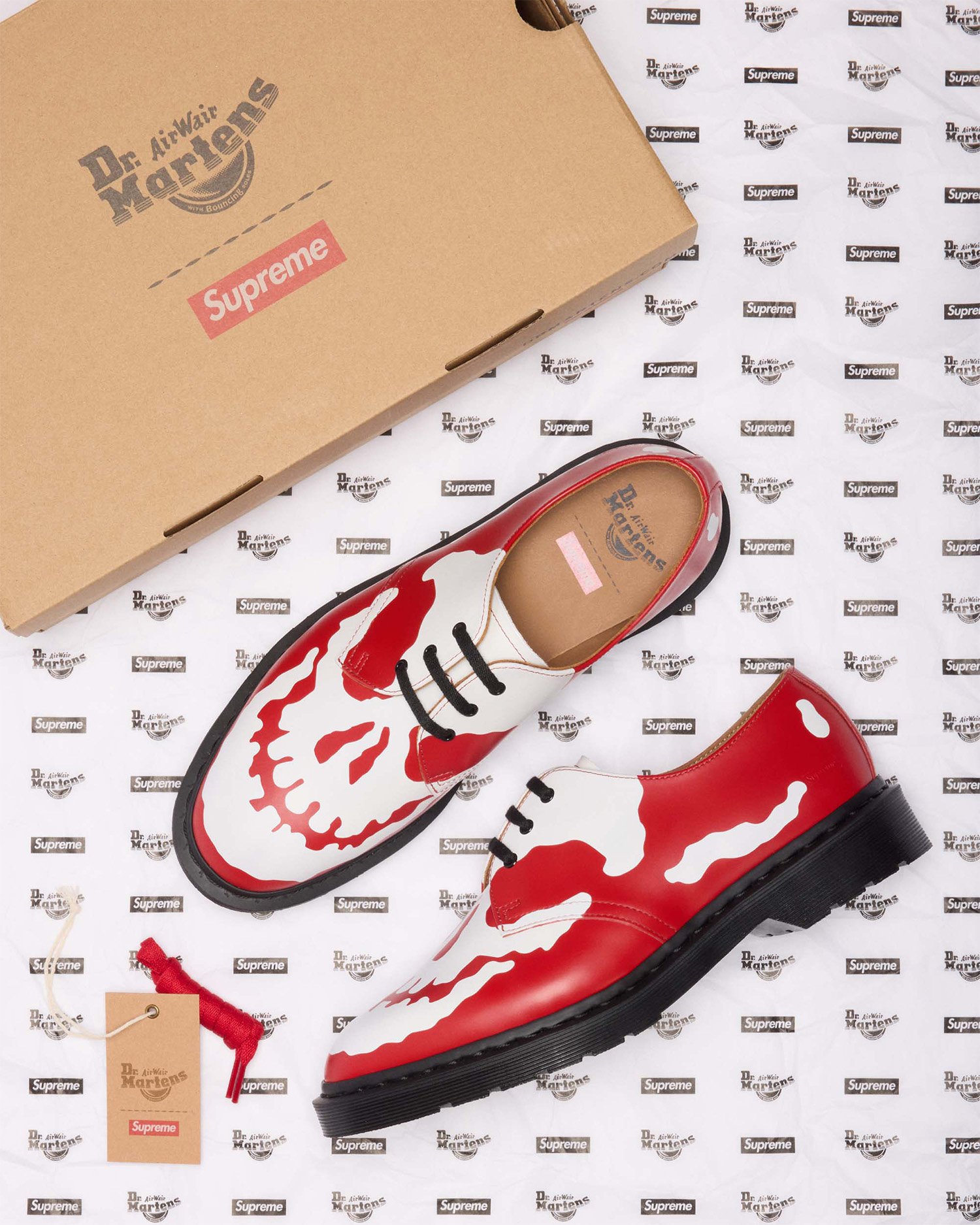 1461 SUPREME SKULL 3 ホール シューズ image number 8