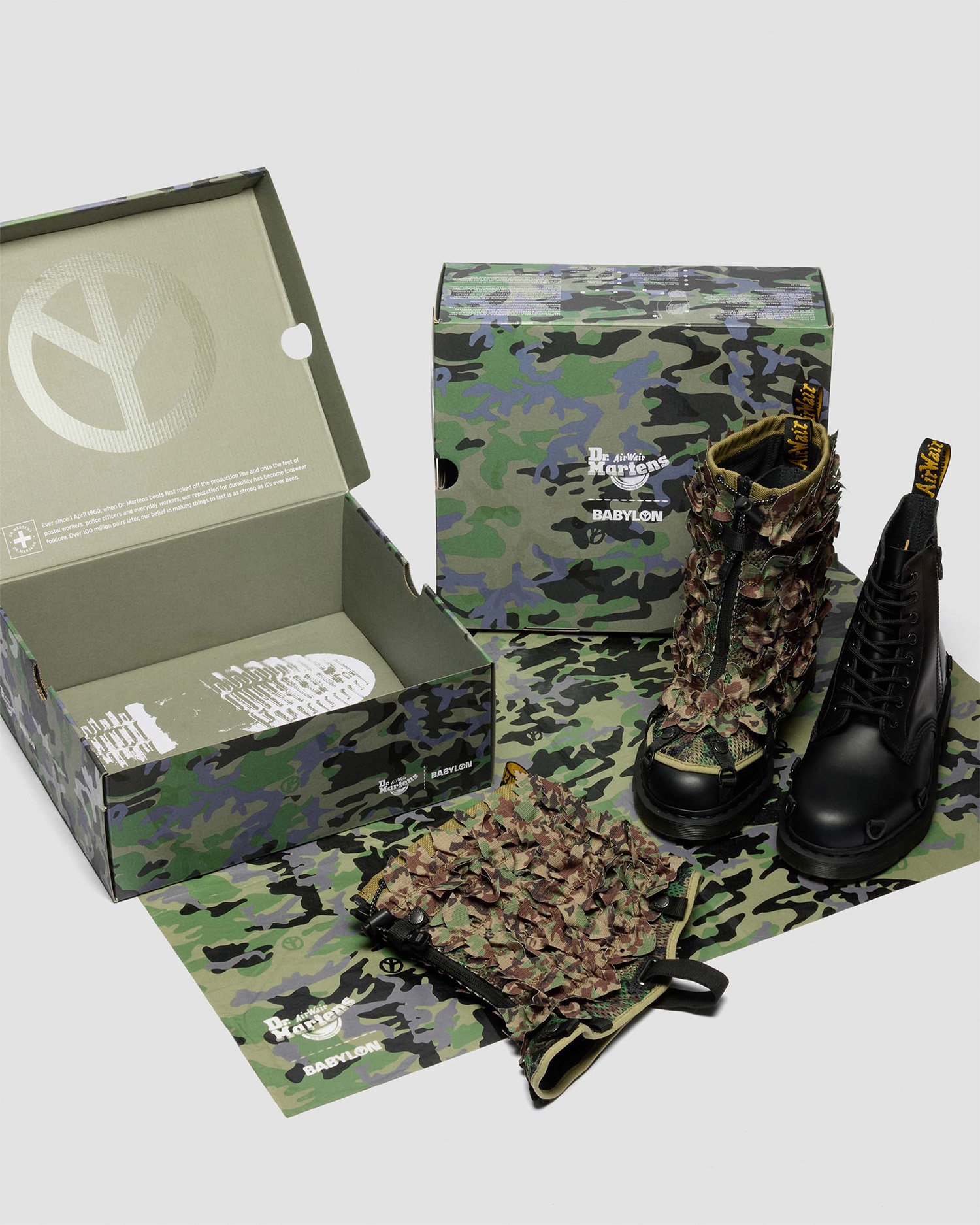 1460 PASCAL BABYLON GAITOR ブーツ image number 7