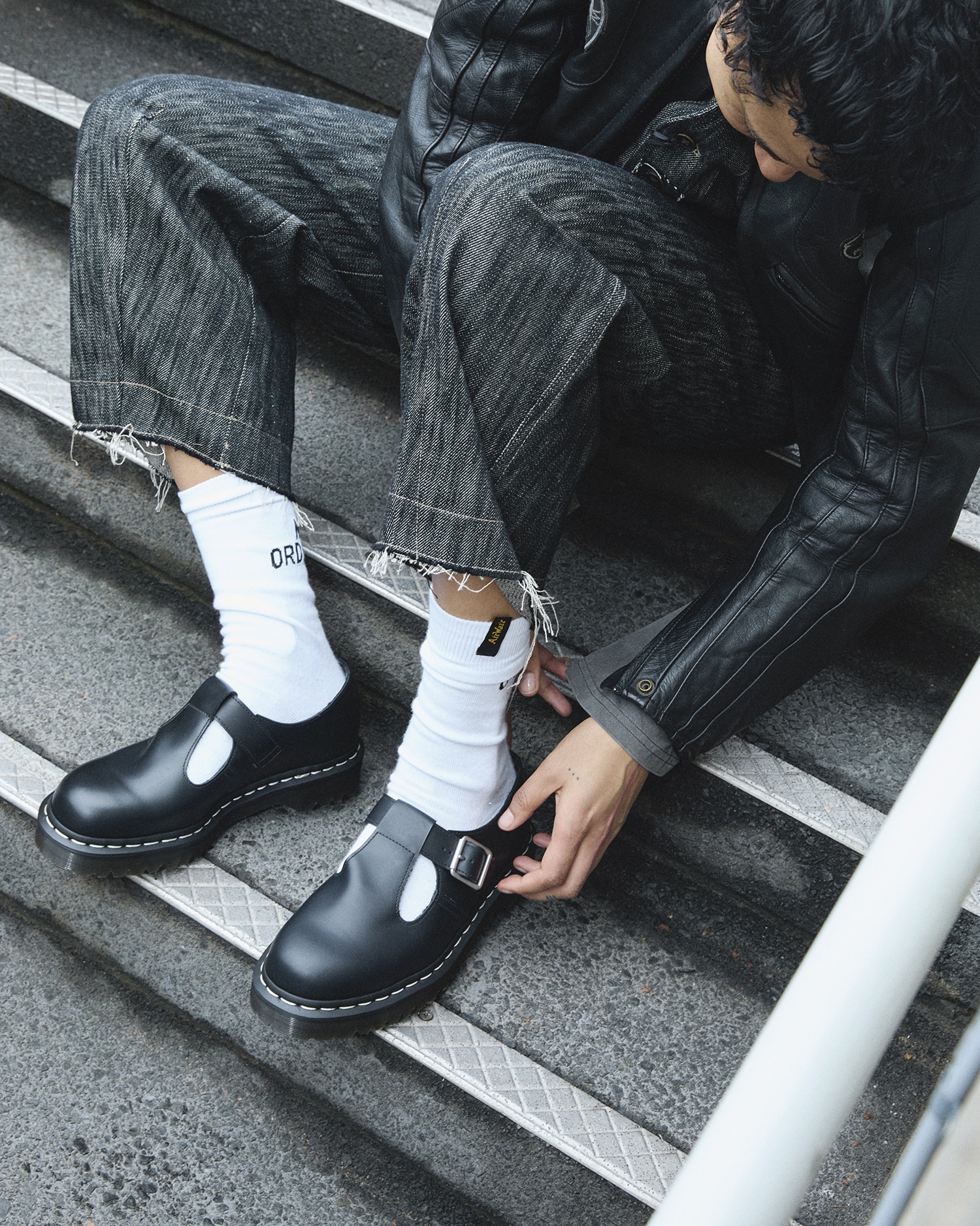【APAC限定】POLLEY BEX ホワイトステッチ メリージェーン シューズ image number 4