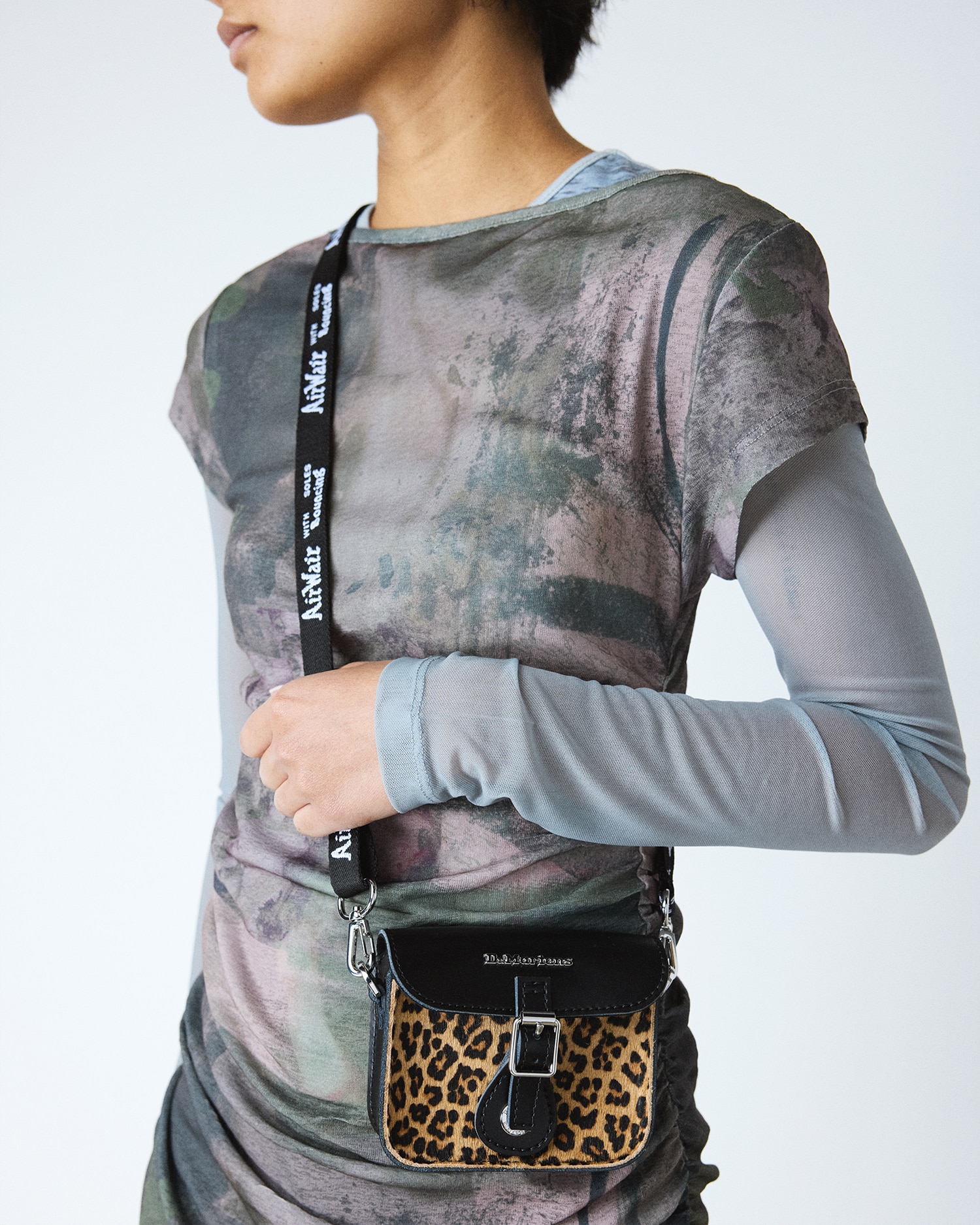 5 インチ サッチェル バッグ(BLACK+LIGHT TAN, FREE) image number 1