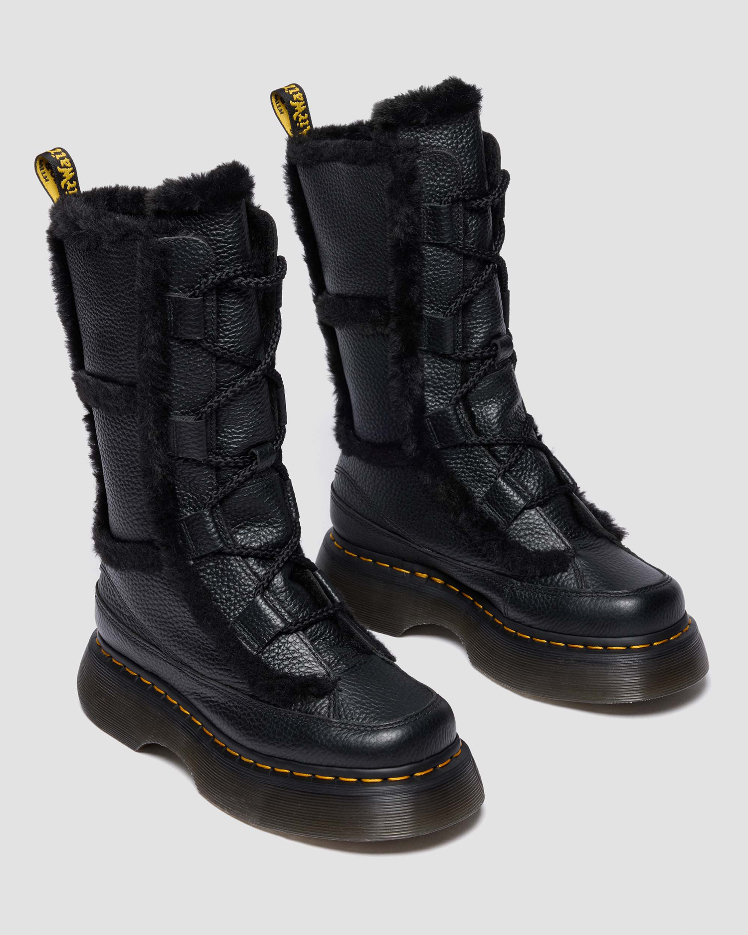 BUZZ LACE ウォームライン ハイ レッグ ブーツ image number 3