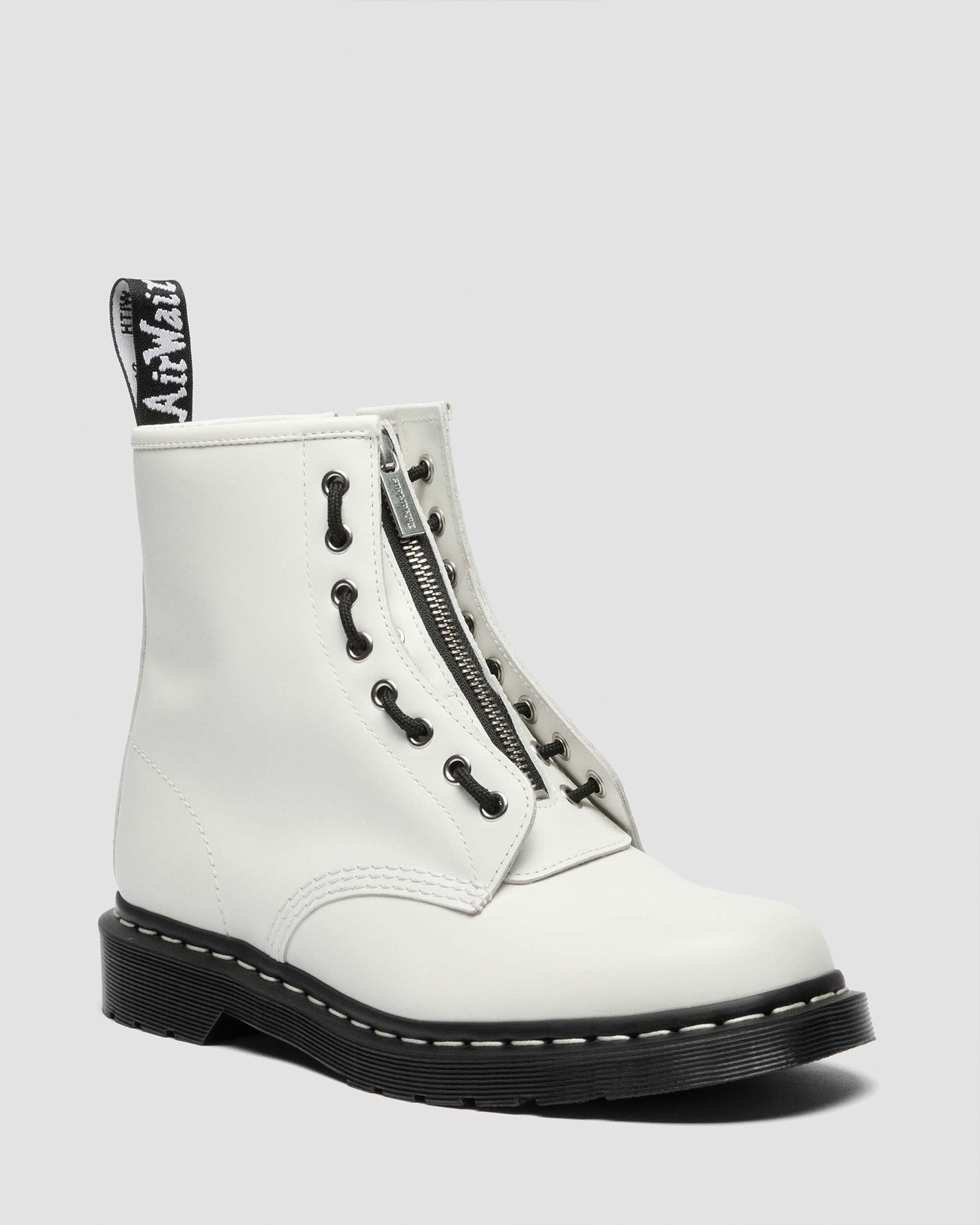 【日本限定】1460 ZIP ホワイトステッチ 8 ホール ブーツ