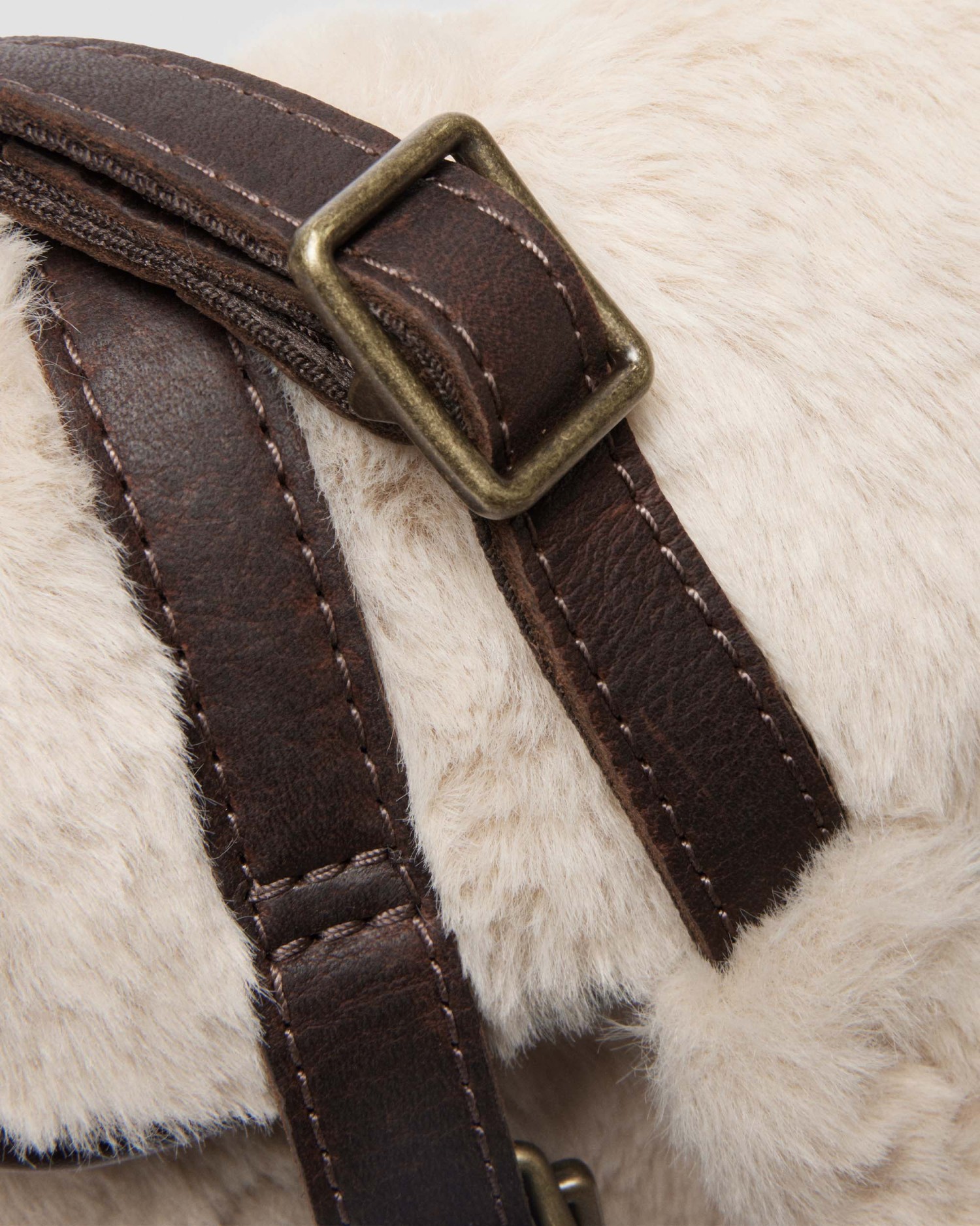 7インチ サッチェル バッグ(DARK BROWN+NATURAL, FREE) image number 8